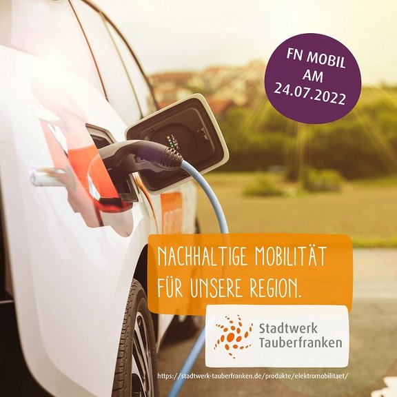Elektroauto wird aufgeladen